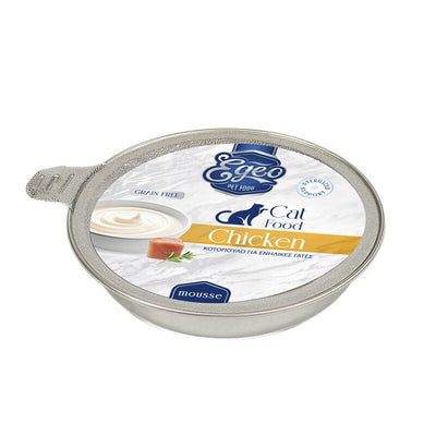 Mousse cu pui pentru pisici adulte