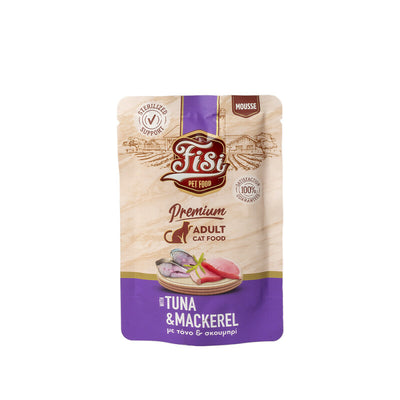 Mousse cu Ton & Macrou pt pisici adulte