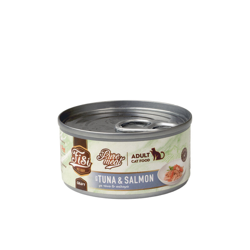 Pure Meat Cat Adult cu Ton & Somon 80gr