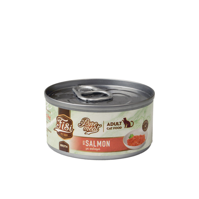 Pure Meat Cat Adult cu Somon 80gr