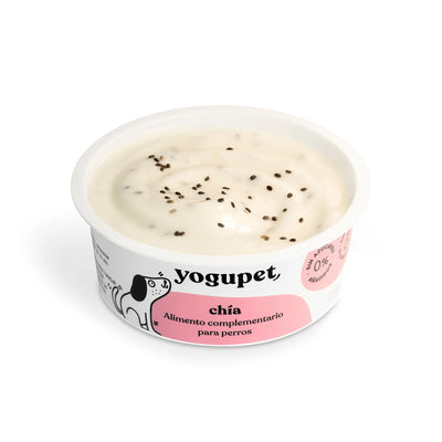 Yogupet Iaurt Pasteurizat cu Seminte de Chia pentru Caini 110g